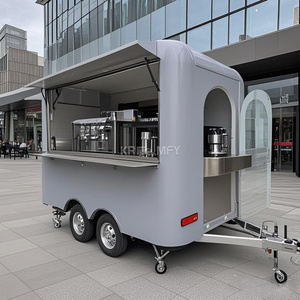 2025 Truck Hot Dog Burger Trailer <b>Barbeque</b> Charcoal <b>Grill</b> Food Van - Product Image 2