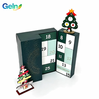 Boîtes de calendrier de l'avent personnalisées en masse, boîte cadeau de compte à rebours de Noël, boîte de calendrier de l'avent vide en carton pour bonbons