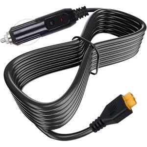 สายไฟต่อพ่วงที่จุดบุหรี่ในรถยนต์เป็น Xt60 12V 24V สำหรับโดรนและเครื่องชาร์จแบตเตอรี่ - Product Image 4