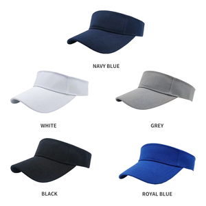 AI-MICH Nhà cung cấp chuyên nghiệp bán buôn rộng vành tùy chỉnh bông Golf Visor khâu hướng dẫn với logo tùy chỉnh - Product Image 2