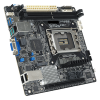 Motherboard Server Mini-ITX P13R-I dengan Soket Intel C262 Tunggal LGA 1700, Mendukung DDR5