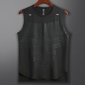 เสื้อกล้ามผู้ชาย โพลีเอสเตอร์ แห้งเร็ว ระบายอากาศ น้ำหนักเบา เหมาะสำหรับออกกำลังกาย วิ่ง ฟิตเนส เล่นกีฬา - Product Image 5