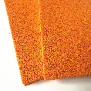 Bloque de Espuma de Caucho Natural Macroporoso Naranja, Rectangular, para Película Protectora de Herramientas AM-2511262, Origen Jiangsu - Product Image 3