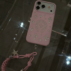 เคสโทรศัพท์แบบโปร่งลายกากบาท รุ่นพรีเมียม สำหรับ Apple 17 Pro Max เคสโทรศัพท์แบรนด์ดังทันสมัย <span class=keywords><strong>iPhone</strong></span> 16 15 14 13 <span class=keywords><strong>12</strong></span> P พร้อมอุปกรณ์เสริมฝาครอบแบบพกพา - Product Image 3