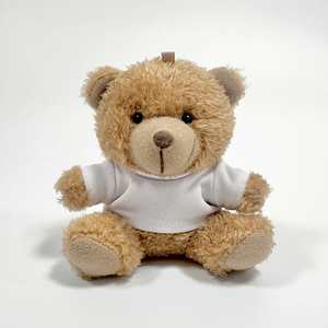 Teddy Bear Plushie Pendant, Colorful Fleece <b>Doll</b>, <b>Cute</b> 11cm Keychain Bear Toy - Product Image 1