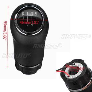 หัวเกียร์ 5 สปีด สำหรับรถยนต์ VW Golf 6 7/Passat B5 B6 B8/Jetta MK6 พร้อมไฟ LED Backlight หุ้มหนัง PU - Product Image 6