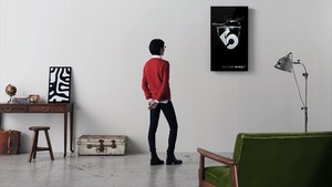 Private Gallery Wifi Remote Control <strong>Frames</strong> Picture Wall Art Anti-Glare Matte <strong>Canvas</strong> Painting Lcd Digital <strong>Frame</strong> for Art Decor - Product Image 2