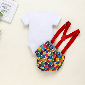 Conjunto de Dos Piezas para Bebé de 0 a 18 Meses, Traje de Cumpleaños para Bebé, Ropa para el Primer Cumpleaños de Niño - Product Image 4