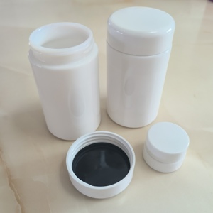 Envase a Prueba de Niños, Frascos de Vidrio Blanco Grueso de 5 ml con Tapas Blancas CR Resistentes a los Rayos <span class=keywords><strong>UV</strong></span>, Almacenamiento <span class=keywords><strong>para</strong></span> Aceite, Bálsamo Labial, Cera, Cosméticos - Product Image 6