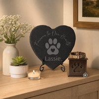Lápida Conmemorativa Moderna de Madera para Mascotas, Lápida Personalizada para Perros, Recuerdos de Duelo Ecológicos