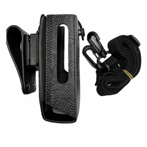 Motorola PMLN5839วิทยุสื่อสารสองทาง<span class=keywords><strong>2</strong></span>.5นิ้วแป้นหมุนได้ปุ่มกดแบบเต็มจอหนังนิ่มเครื่องส่งสัญญาณเคสการสื่อสาร - Product Image 4