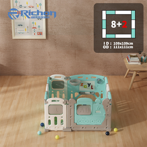 Chiaro Pieghevole Pieghevole Quadrato di Plastica per <span class=keywords><strong>bambini</strong></span> al coperto con cancello pieghevole cortile grande acrilico recinzione di <span class=keywords><strong>sicurezza</strong></span> per <span class=keywords><strong>bambini</strong></span> box per <span class=keywords><strong>bambini</strong></span> - Product Image 5