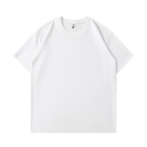 Camiseta <span class=keywords><strong>Blanca</strong></span> Pura <span class=keywords><strong>de</strong></span> Algodón Puro <span class=keywords><strong>de</strong></span> 230G, Manga Corta, Cuello Redondo, Hombros Caídos, Estilo ProClub, para <span class=keywords><strong>Hombre</strong></span>, Venta al Por Mayor Personalizada - Product Image 2