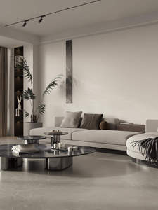 หินอ่อนโรโคโคสีขาวนม หรูหราทันสมัย ผิวด้านและผิวมัน ขนาด 1200x2700x12 มม. สำหรับห้องครัว ห้องนั่งเล่น และโถงทางเดิน สำหรับตกแต่งโรงแรม - Product Image 5