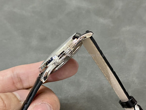 Montre mécanique automatique pour homme avec affichage des phases lunaires, cadran géographique compressé à sept fuseaux horaires portugais et bracelet en cuir - Product Image 5