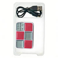 Lector de Tarjetas de Memoria 6 en 1, Lector de Tarjetas OTG Externo Universal con USB, SD, SDHC, M2, MMC, XD, CF, MP3 para Cámara Digital