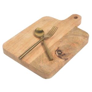 Dernière conception de planche à découper en bois faite à la main manche en bois planche à découper de cuisine de table blocs à découper en bois tarifs de gros - Product Image 3