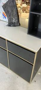 Mueble de Almacenamiento para Salón de Belleza, Color Dorado Personalizable, <span class=keywords><strong>Muebles</strong></span> Comerciales para Salón, Estaciones de Peluquería, Equipo, Lavabo, Exhibidores - Product Image 4