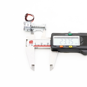 Moteur pas à pas linéaire à aimant permanent <span class=keywords><strong>QQ</strong></span> DC 5V avec vis mère, écrou, rails de guidage et course de 20 mm – Micro-moteur pas à pas linéaire - Product Image 5