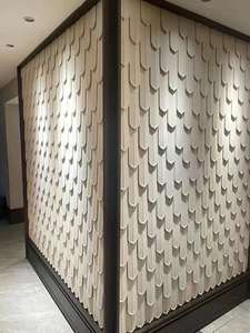 Tường trong nhà trang trí 3D PU lông Thiết kế đá Polyurethane văn hóa đá tấm Tường - Product Image 3