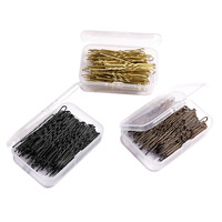 100 pièces/sac, 6 cm, accessoires pour cheveux, épingles à cheveux pour femmes, épingles à cheveux en forme de U