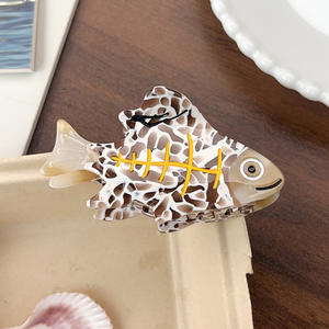 Nouveau dessin animé Animal marin épingle <span class=keywords><strong>à</strong></span> cheveux-mignon hippocampe conception acétate fille <span class=keywords><strong>chignon</strong></span> épingle <span class=keywords><strong>à</strong></span> cheveux - Product Image 6