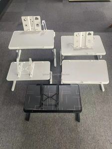 Table de lit réglable pour ordinateur portable, support pliable pour ordinateur portable <span class=keywords><strong>avec</strong></span> <span class=keywords><strong>tiroir</strong></span> de rangement pour manger - Product Image 4