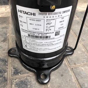 คอมเพรสเซอร์ทำความเย็นแบบอินเวอร์เตอร์ฮิตาชิ รุ่น 401DHV-64D2Y ใช้สารทำความเย็น R22 กำลังไฟ 5600 วัตต์ สำหรับเครื่องปรับอากาศและห้องเย็น - Product Image 1