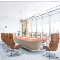 Meubles de bureau, table de conférence extensible de luxe moderne pour 20 personnes, chaise, bureau, mobilier commercial, salle de réunion
