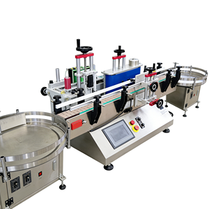 Automatic Labeling Machine for Glass <b>Plastic</b> Jar Cans <b>Bench</b> Top Desktop Table Top Automatic Round Wine Bottle Label Sticker - Product Image 3