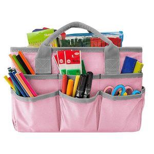 Large Capacity Oxford Cloth Storage <b>Bag</b> Portable <b>Teacher</b> Organizer With Multiple Pockets For Stationery And Books - Product Image 5