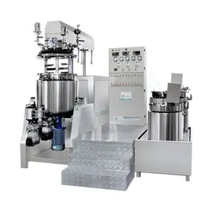 Kecil Lab Penelitian Mixer Lab Homogenizer Emulsifying Mesin Digunakan Kosmetik Krim Pasta dan Lotion