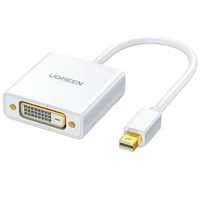 Adaptador Convertidor UGREEN USB-C a Mini DP/VGA para Laptop y Pantallas LED Blanco para Computadoras y Proyectores Microsoft MAC