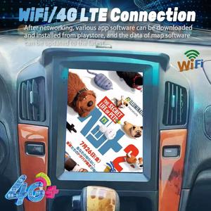 Radio para Auto con Carplay, Estéreo, GPS, Reproductor Multimedia de Video para Lexus RX300 Toyota Harrier 1999 2001 2002, Android 13, Pantalla Vertical - Product Image 6