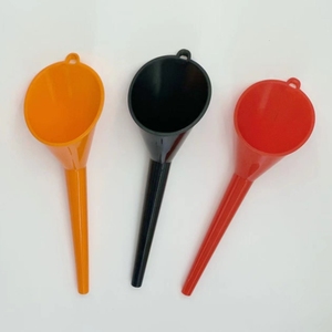 Atacado Fábrica Produção Pequena Boca Longa Food Grade Plástico Óleo Funil Para Cozinha De Casa - Product Image 4