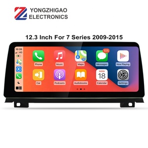 YZG Pemutar Multimedia <span class=keywords><strong>Android</strong></span> BMW, Layar Upgrade 4 + 64GB 12.3 Inci 8 Core untuk BMW 7 Seri F01 F02 2009 2012 2015 - Product Image 4