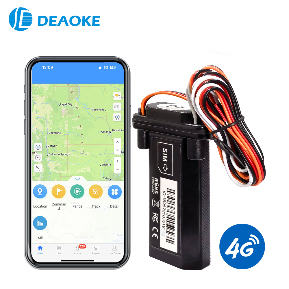 DEAOKE T12 4G GPS Tracker - Waterproof & Reliable Tracking