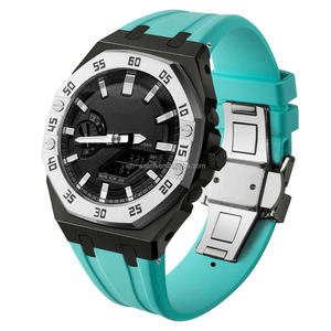 Kit de modification de montre en métal pour montre <span class=keywords><strong>G</strong></span> <span class=keywords><strong>Shock</strong></span> <span class=keywords><strong>Ga</strong></span> <span class=keywords><strong>2100</strong></span> avec lunette et bracelet en caoutchouc de silicone Timescale, bracelet pour OAK <span class=keywords><strong>G</strong></span> <span class=keywords><strong>Shock</strong></span> Ga2100 - Product Image 6