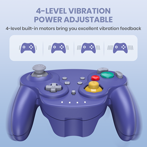 Controlador inalámbrico Gamecube para Switch Gamepad inalámbrico para Nintendo Switch/<span class=keywords><strong>PC</strong></span>/Steam 6-Axis Gyro Motion 4-Level Vibration - Product Image 4