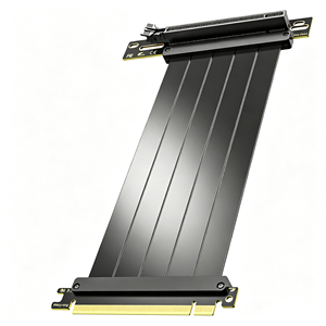 Cable de extensión para tarjeta gráfica PCIe 3.0 x16 de 30 cm, cable plano en ángulo de 90 grados para GPU, para caja de PC para juegos - Product Image 3