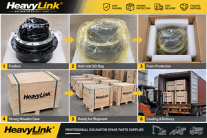 Ensemble de transmission finale et moteur de translation pour pelle ZX110M, Référence 4445091 4447928, Pièce de rechange pour engins de construction - Product Image 5