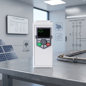 Controlador de Motor Síncrono de Imán Permanente VFD, <span class=keywords><strong>Convertidor</strong></span> Vectorial Industrial Trifásico de CC/CA <span class=keywords><strong>a</strong></span> CA, 1.5-400kW, Motor de 22kW, CE ISO - Product Image 1