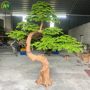 Árbol Bonsái Artificial de Podocarpus para Interiores, Adornos de Jardín, Simulación de <span class=keywords><strong>Pino</strong></span>, Árbol de <span class=keywords><strong>Pino</strong></span> Artificial - Product Image 4