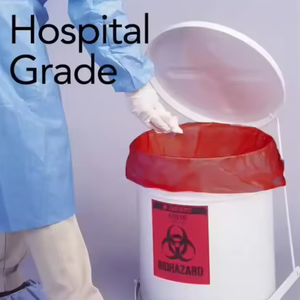 Hot bán kháng dày y tế Biohazard túi rác lâm sàng chất thải Túi Trung Quốc Biohazard Túi trên cuộn - Product Image 3