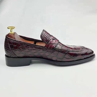Mokassins Loafers Schuhe Herren Krokodil Echtes Leder Freizeit schuhe Herren Handmade Alligator Skin Custom Italienisches Kleid Herren schuhe