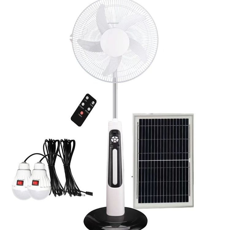Ventilador individual con batería incluida.