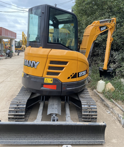 Mini-excavatrice Sany SY35 d'occasion de haute qualité pour chantier de construction en vente à Shanghai, Chine - Product Image 1