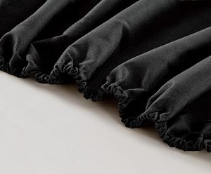 Juego de sábanas de microfibra 100% al por mayor, sábanas bajeras suaves con dos fundas de almohada - Product Image 3
