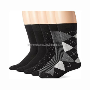 Chất Lượng Cao Người Đàn Ông Của Vớ Cho Kinh Doanh Tùy Chỉnh Đa Màu Sắc Giữa Bê Chải Kỹ Bông Thoáng Khí Hàng Ngày Mặc Vớ - Product Image 2