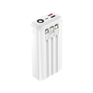 แบตสำรองความจุสูง 10000mAh สำหรับตั้งแคมป์กลางแจ้ง พร้อมไฟ LED สายชาร์จพลังงานแสงอาทิตย์ 80000mAh ผลิตจากอะลูมิเนียมอัลลอย - Product Image 5